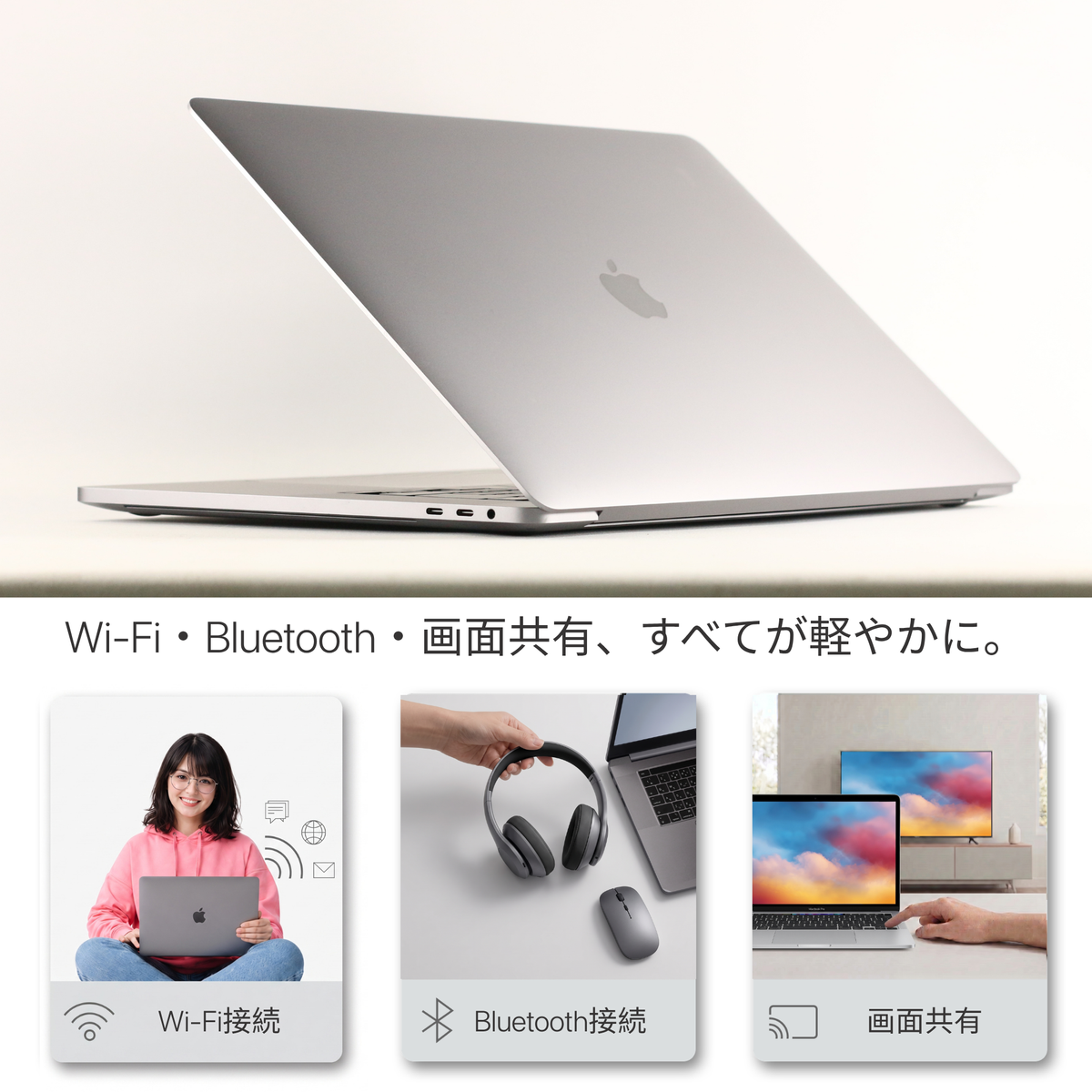 MacBook Pro 16-inch (2019)、i7-9750H、16GB RAM、512GB SSD、16インチスクリーン、3072x1920 Retina、Wi-Fi、Bluetooth、指紋センサー、2kg