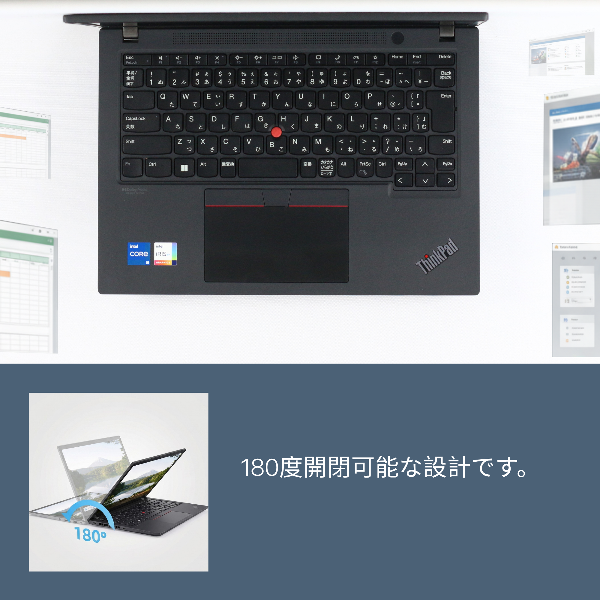Lenovo ThinkPad X13 Gen2, Core i5-1135G7, メモリー16GB, SSD256GB, 13.3インチ, 1920x1200 WUXGA, Wi-Fi, Bluetooth, カメラ, カメラシャッター付き, 1.2 kg, Windows 11 Pro, Microsoft Office H&B 2019 (整備済み品)