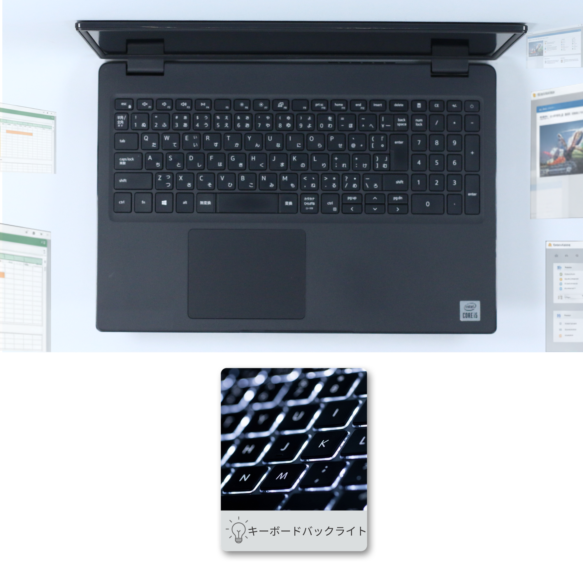 DELL Latitude 3510、i5-10210U、16GB RAM、256GB SSD、15.6インチ フルHD 1920x1080ディスプレイ、Wi-Fi、Bluetooth、テンキー、1.8kg、Windows 11 Pro、Microsoft Office 2019 H&B(再生品)