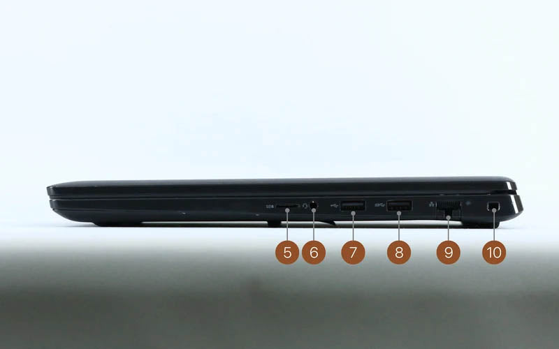 DELL Latitude 3520 - 本体右側面の接続ポート・インターフェース