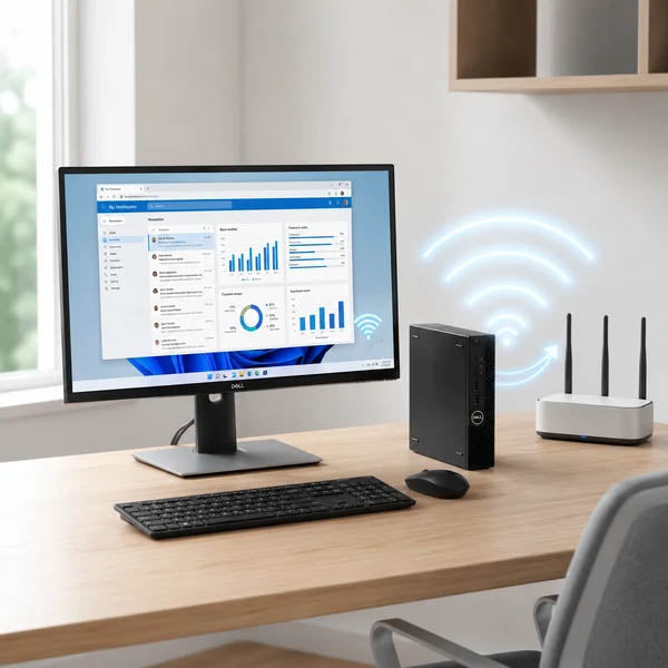 DELL Optiplex 3080 Micro - 高速Wi-Fi接続・安定したワイヤレスインターネット