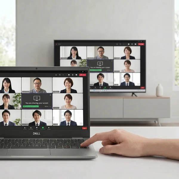Dell Precision 3560 画面ミラーリング機能