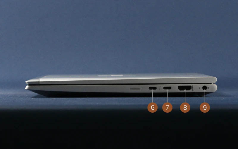 HP EliteBook 830 G8 - 本体右側面の接続ポート・インターフェース