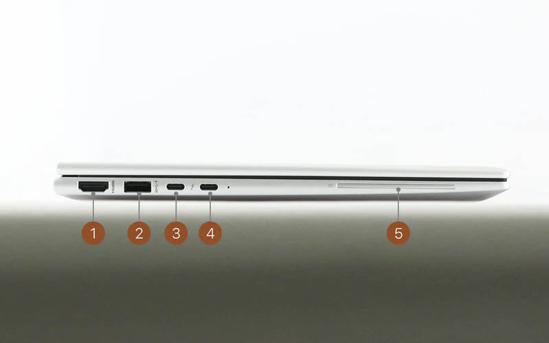 HP EliteBook 830 G9 - 本体左側面の接続ポート・インターフェース