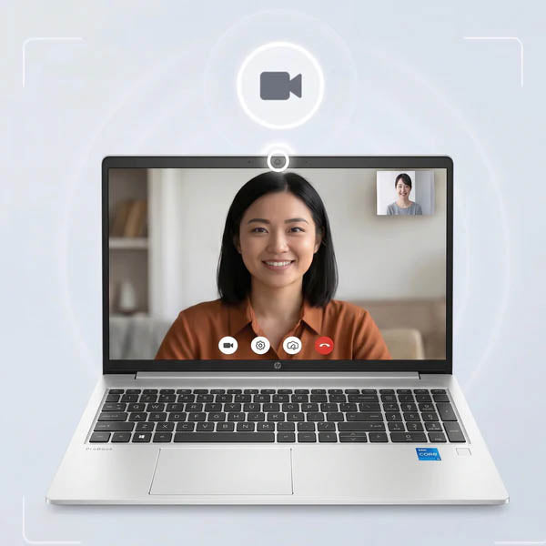 HP ProBook 450 G10 - Webカメラ搭載・高画質なビデオ通話に対応