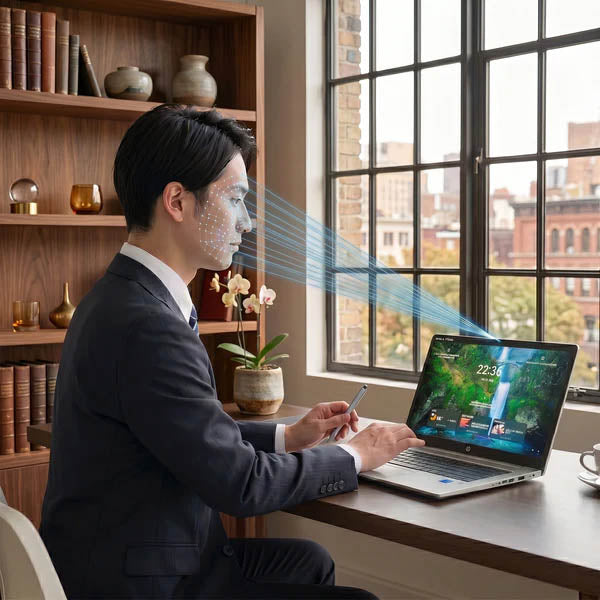 HP ProBook 450 G8 - 顔認証機能搭載・Windows Hello対応でテレワーク時も瞬時にサインイン
