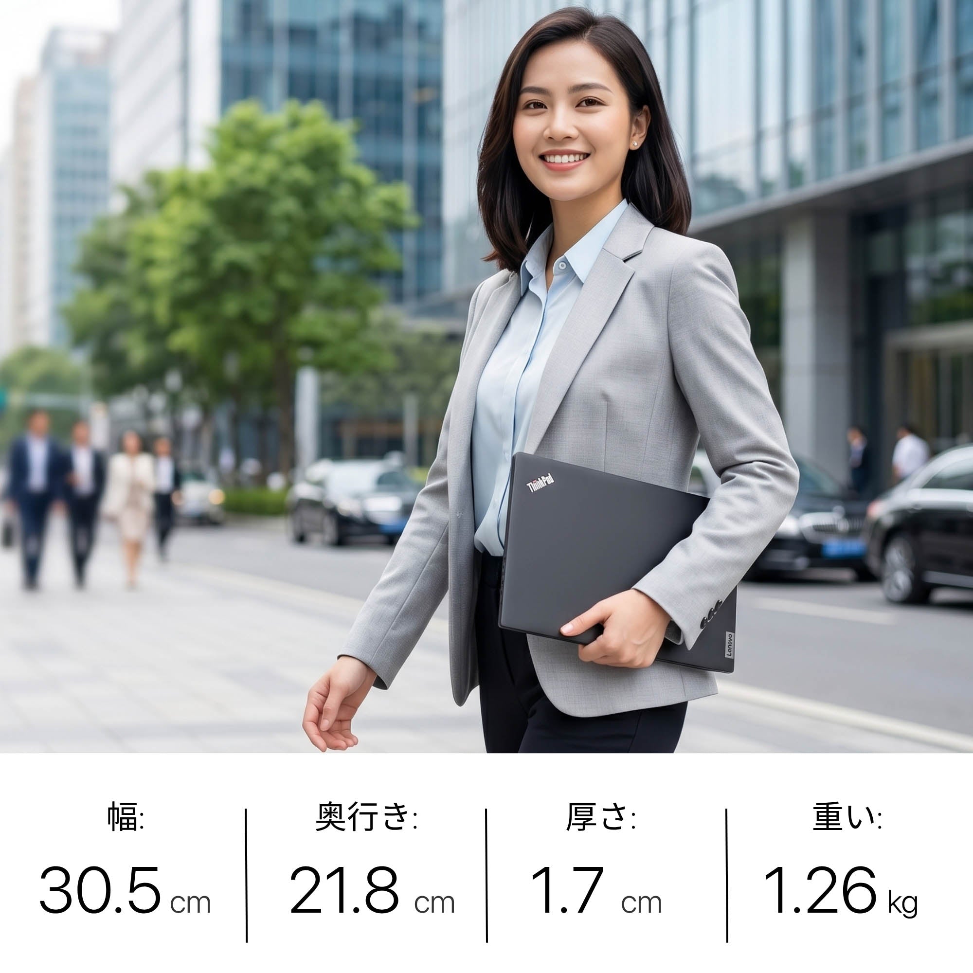 Lenovo Thinkpad L13 Gen 3 - スタイリッシュで薄型軽量なデザイン