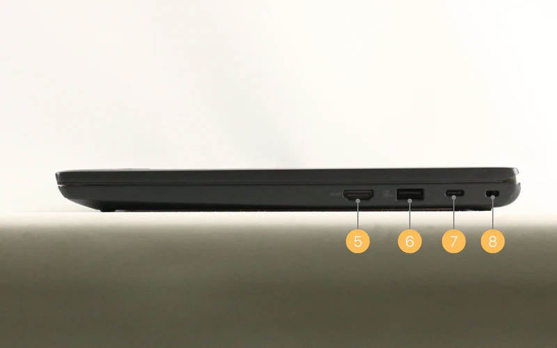 Lenovo Thinkpad L13 Gen 3 - 本体右側面の接続ポート・インターフェース