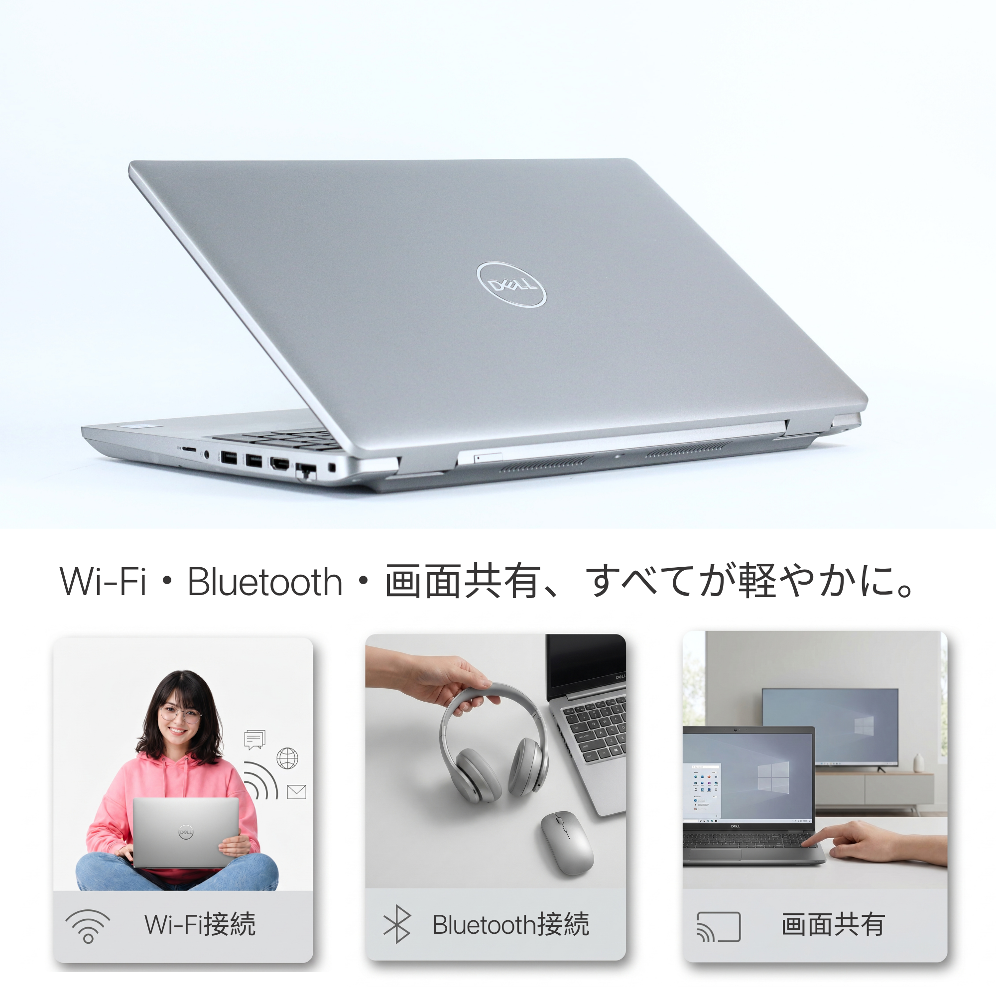 Dell Precision 3560, i7-1185G7, メモリ32GB, SSD 512GB, 15.6インチ, 1920x1080 FULL HD, Wi-Fi, Bluetooth, カメラ, カメラシャッター付き, キーボードバックライト, 1.9 kg, Windows 11 Pro, Microsoft Office 2019 H&B (整備済み品)