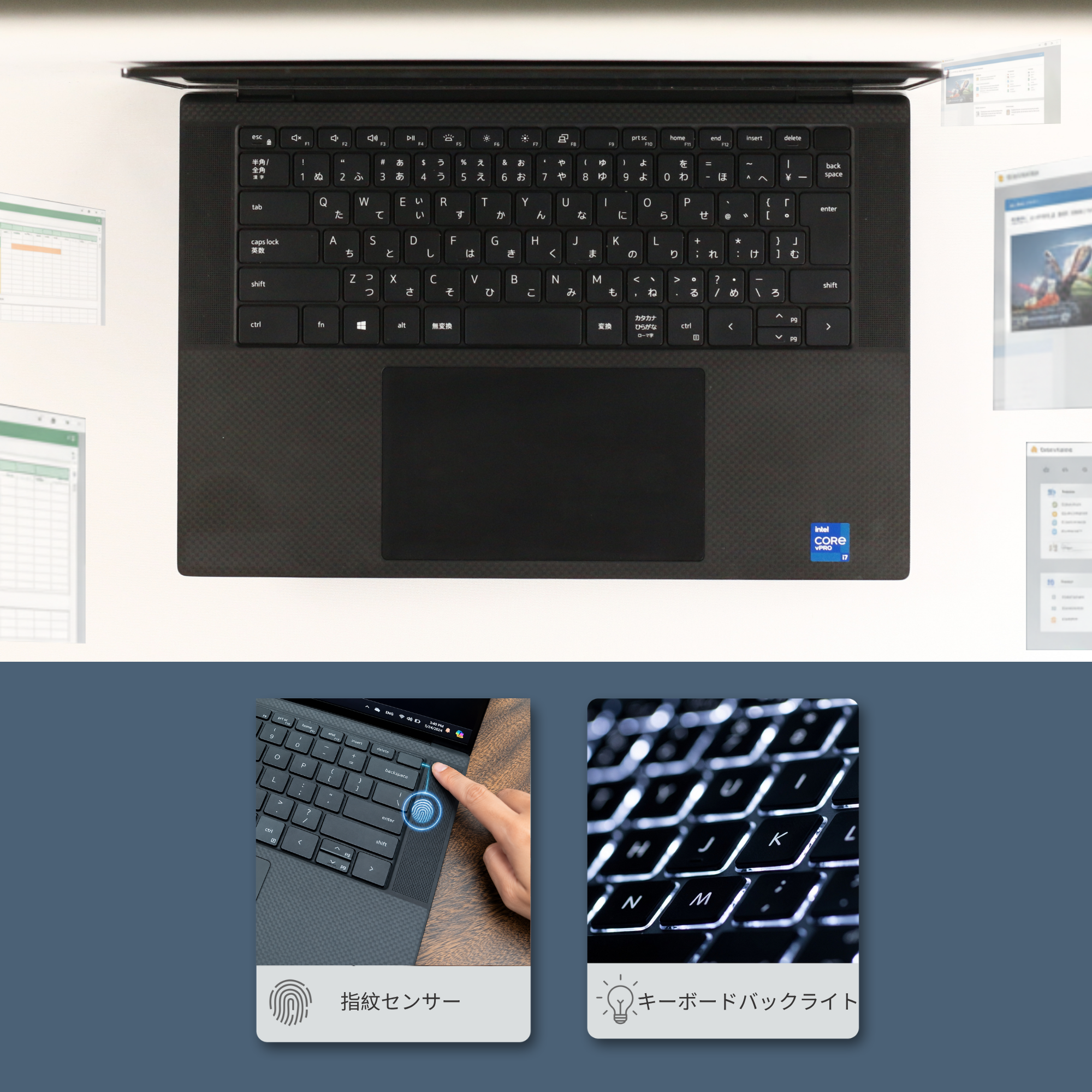 Dell Precision 5560, i7-11850H, メモリ32GB, SSD 1TB, 15.6インチ, 1920x1080 FULL HD, Wi-Fi, Bluetooth, キーボードのバックライト, 1.9 kg, Windows 11 Pro, Microsoft Office 2019 H&B (整備済み品)