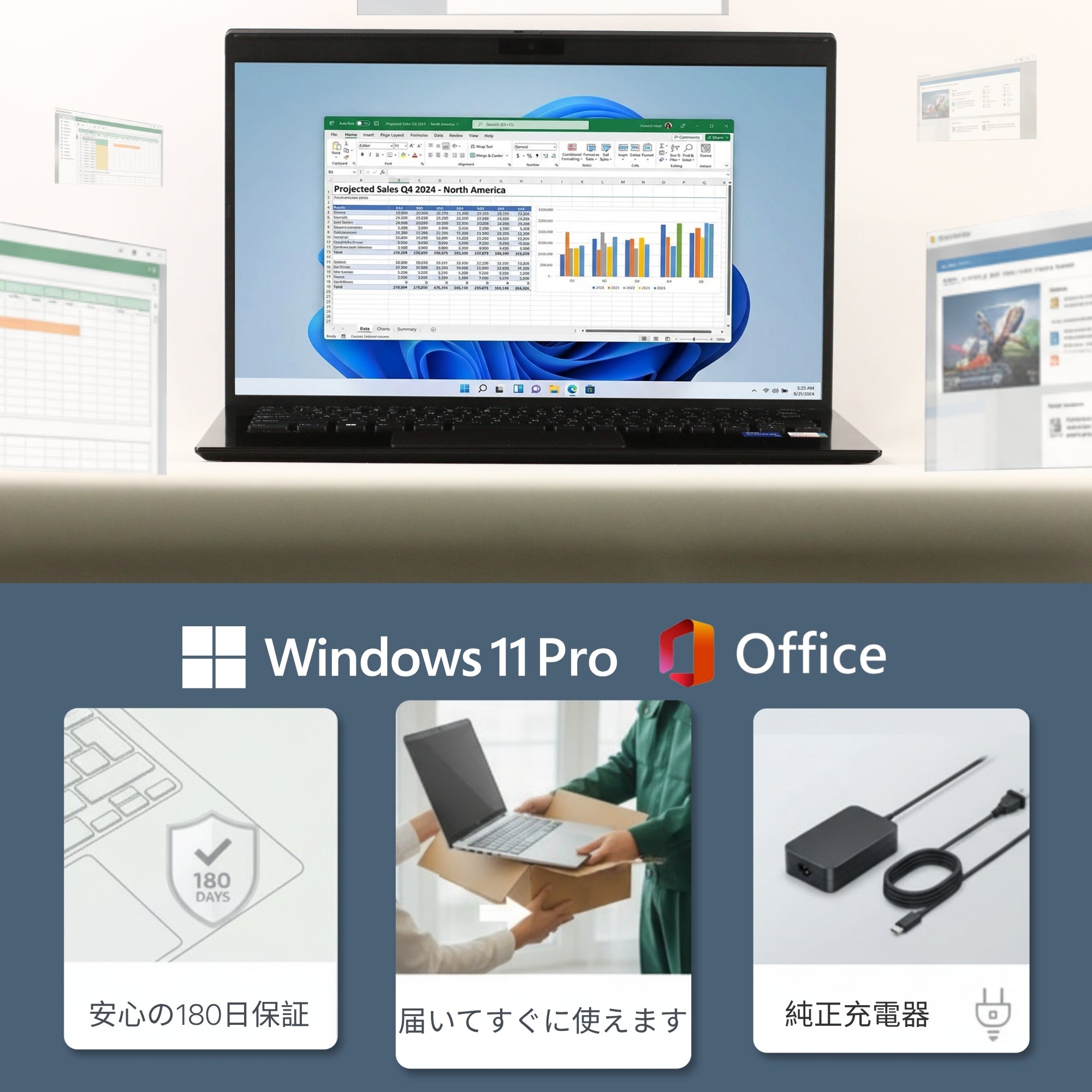 VAIO Pro PK, i5-1135G7, メモリー16GB, SSD256GB, 14.0インチ, 1920x1080 FULL HD, WIFI, BLUETOOTH, カメラ, カメラシャッター付き, キーボードバックライト, 1.0 kg, Windows 11 Pro, Office 2019 H&B (整備済み品)