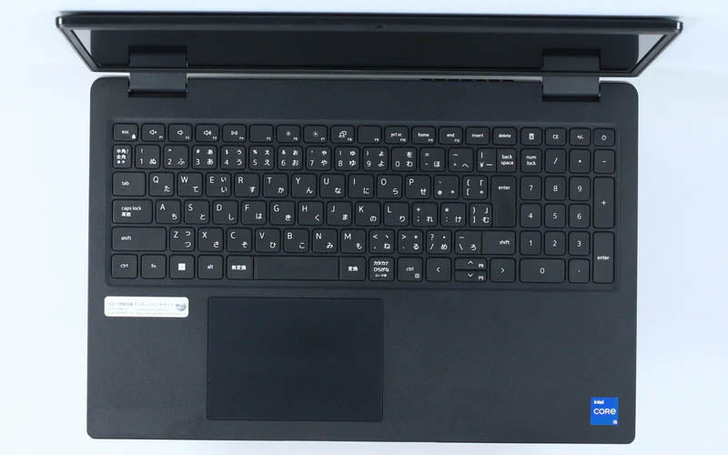 DELL Latitude 3520は、日本語キーボードと日本語タッチパッドを搭載しています。