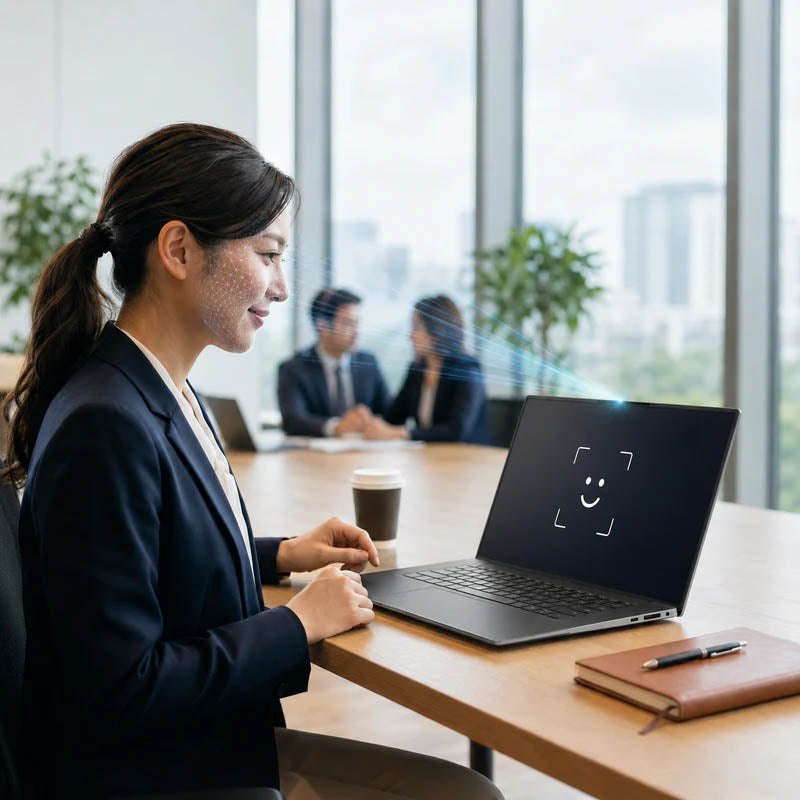 DELL Precision 5560 - 顔認証機能搭載・Windows Hello対応でテレワーク時も瞬時にサインイン