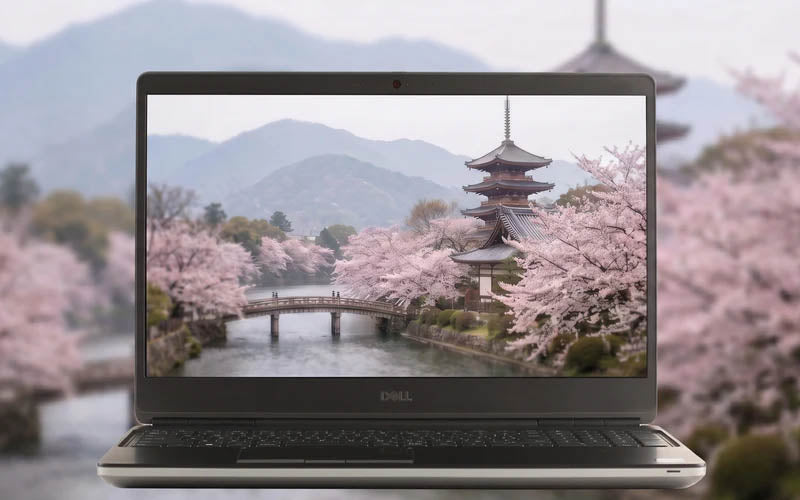 DELL Precision 7560 - 15.6型フルHDノングレア液晶・光の映り込みを抑えて目が疲れにくいディスプレイ