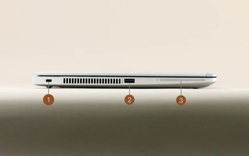HP EliteBook 830 G6 - 本体左側面の接続ポート・インターフェース