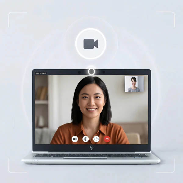 HP EliteBook 830 G6 - Webカメラ搭載・高画質なビデオ通話に対応