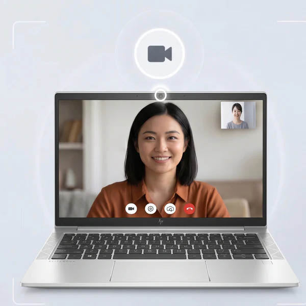 HP EliteBook 830 G8 - Webカメラ搭載・高画質なビデオ通話に対応