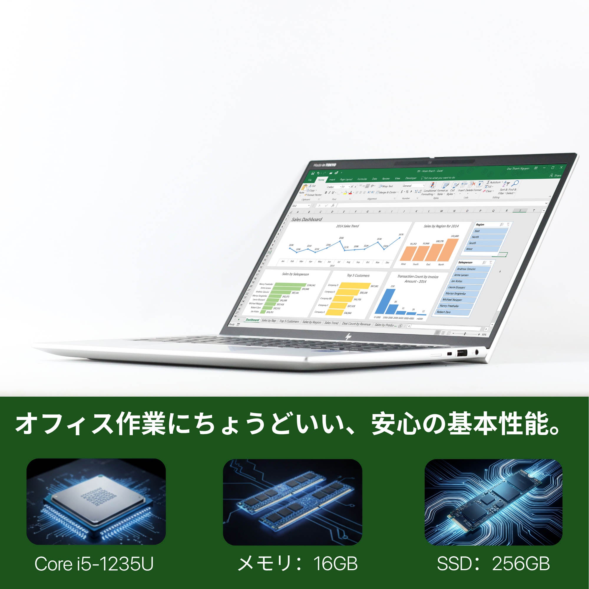 HP EliteBook 830 G9 - 詳細スペック・仕様