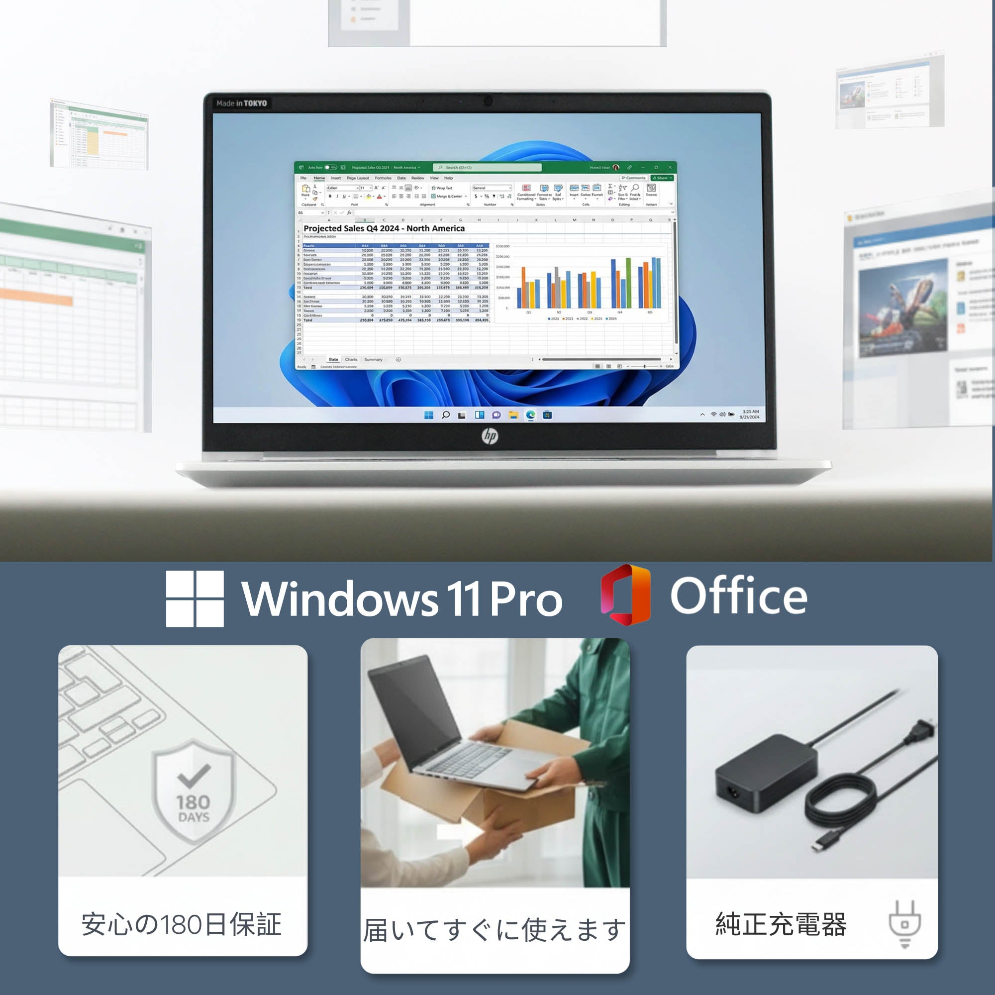 HP ProBook 430 G8 - Windows 11 Pro / Office搭載・安心保証付き