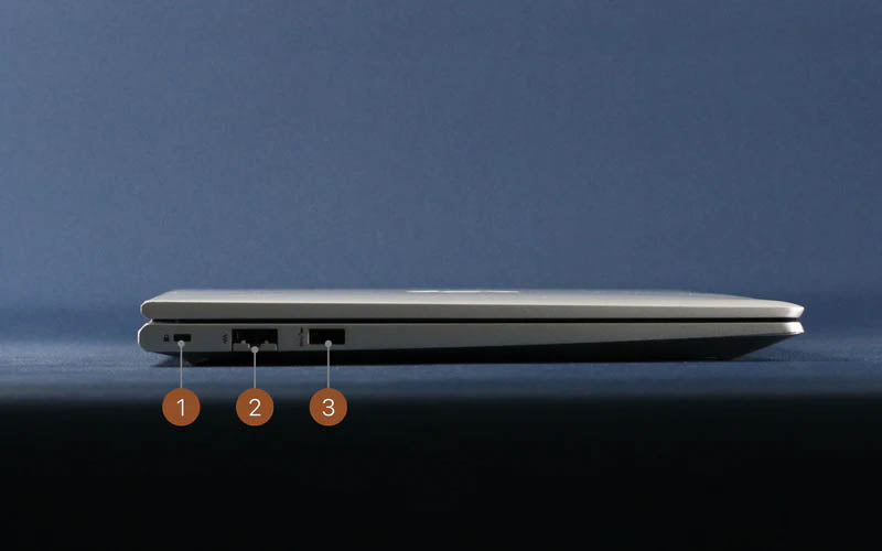 HP ProBook 450 G10 - 本体左側面の接続ポート・インターフェース