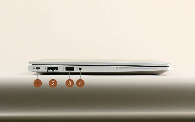 HP ProBook 630 G9 - 本体左側面の接続ポート・インターフェース