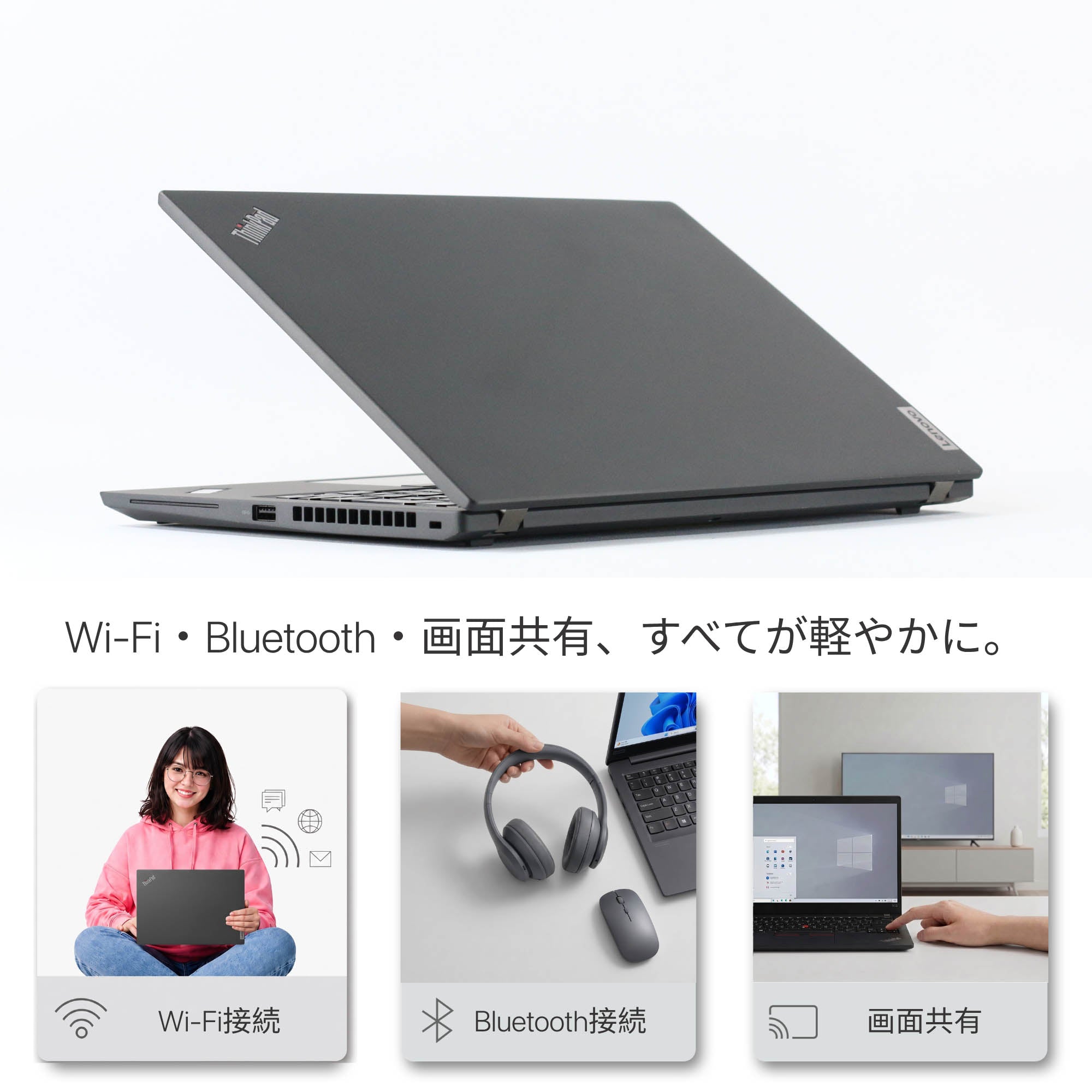 Lenovo Thinkpad X13 Gen 2 - Wi-Fi・Bluetooth ワイヤレス接続機能