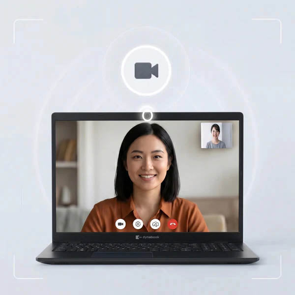 Toshiba Dynabook G83 HV - Webカメラ搭載・高画質なビデオ通話に対応