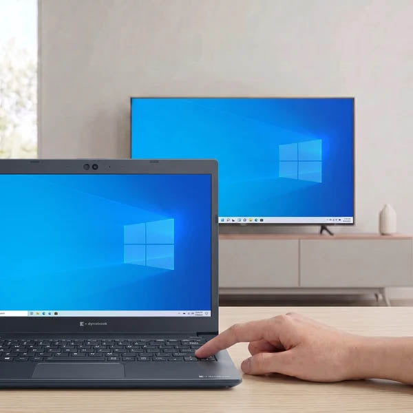 Toshiba Dynabook S73/HS 画面ミラーリング機能