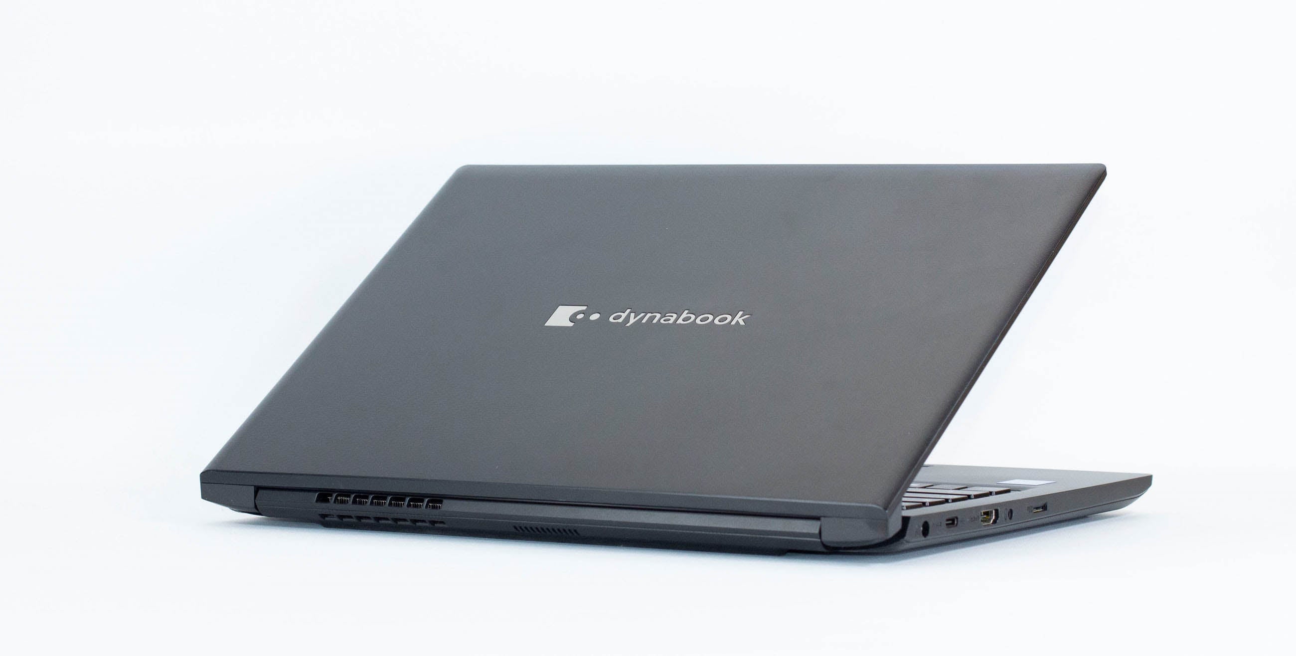Toshiba Dynabook S73/HS - スタイリッシュな天板デザインと象徴的なロゴマーク